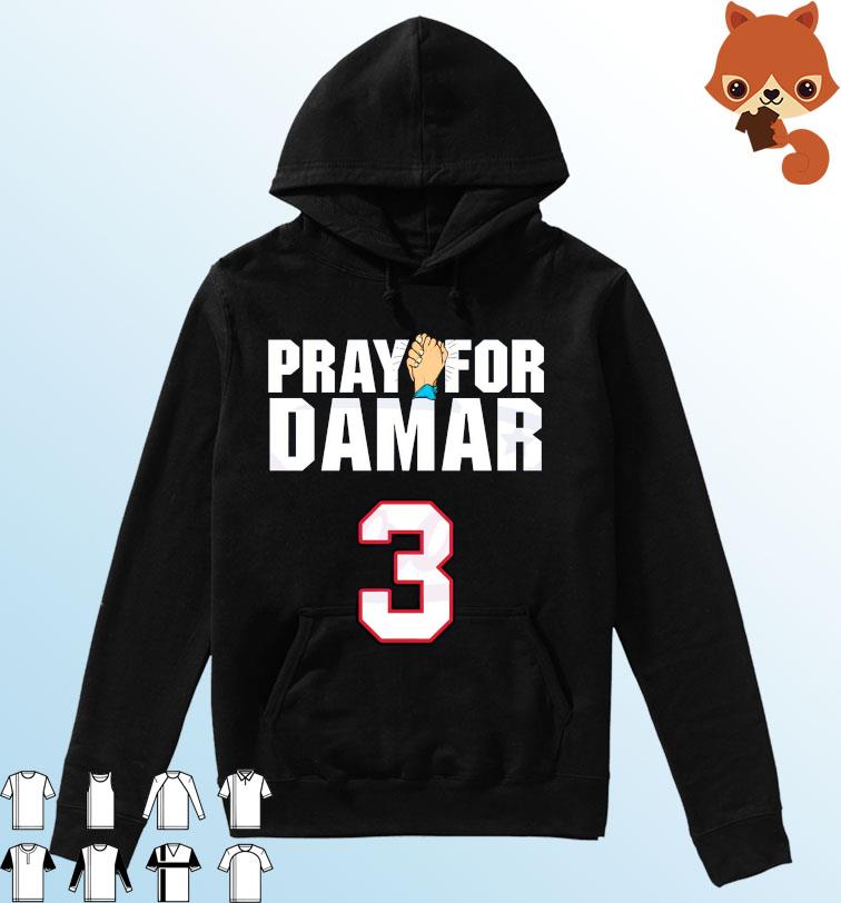 Pray For Damar 3 - Hamlin Hamlin Buffalo Shirt Hoodie