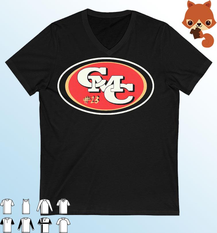 San Francisco 49ers CMC Two Three Logo Shirt