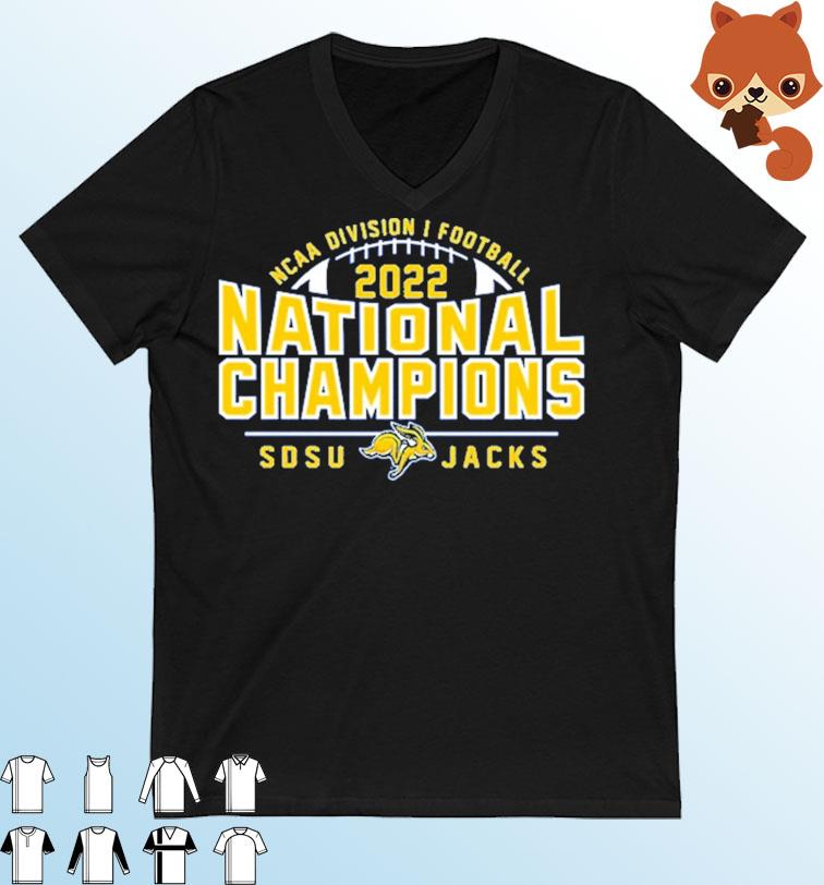SDSU Jacks NCAA D-I Football National Champions 2022 Shirt