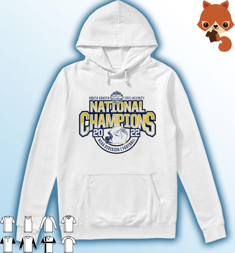 South Dakota State University Football National Champions NCAA D-I 2022 Shirt Hoodie