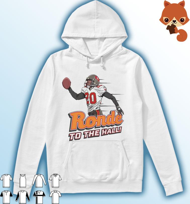 Tampa Bay Buccaneers Ronde Barber To The Hall Shirt Hoodie