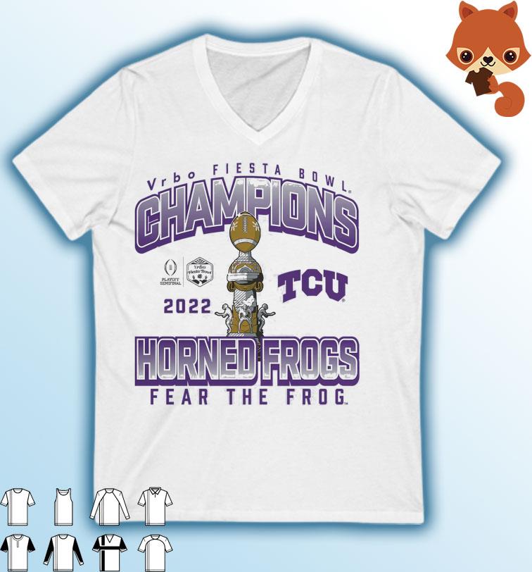 TCU Horned Frogs College Football Playoff 2022 Fiesta Bowl Champions Hometown Celebration Shirt
