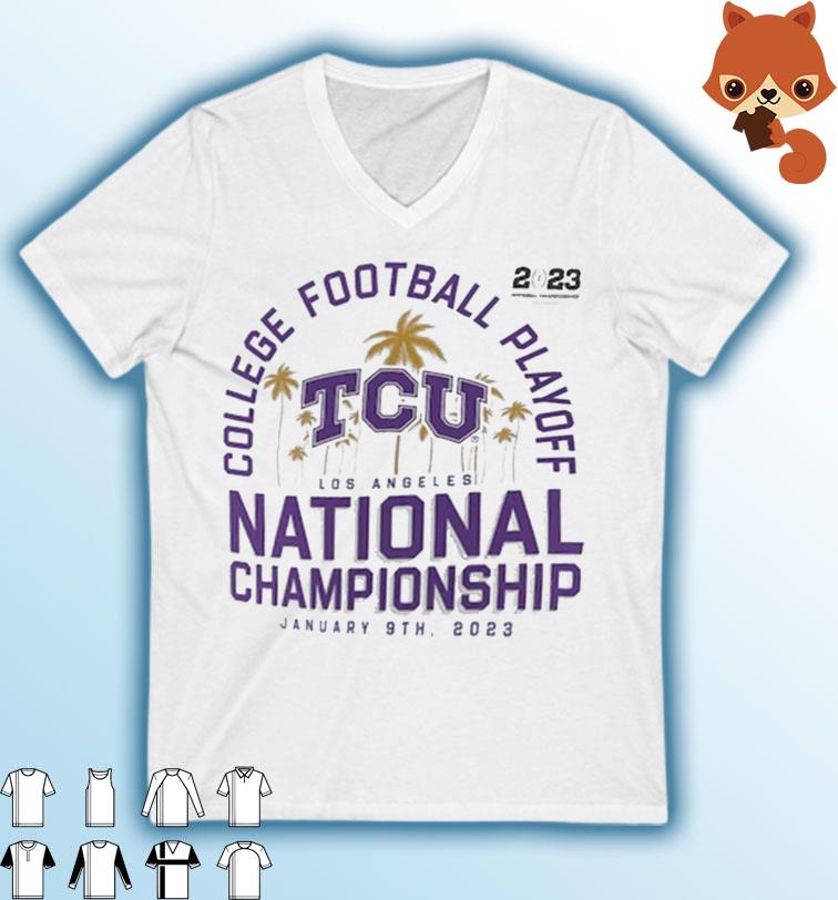 TCU Horned Frogs College Football Playoff 2023 National Championship Game Shirt