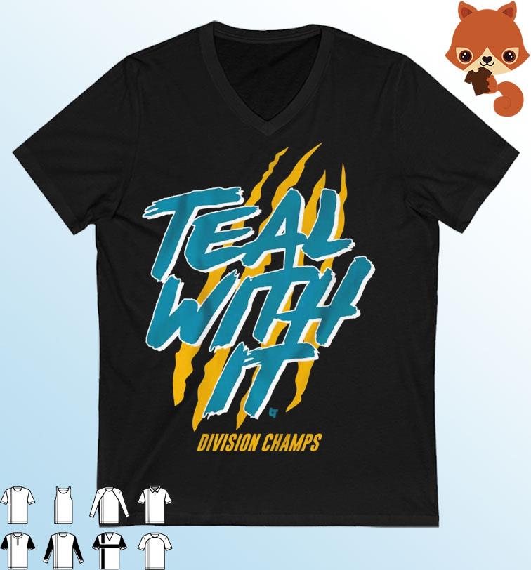 Teal With It Jacksonville Jaguars Division Champs Shirt
