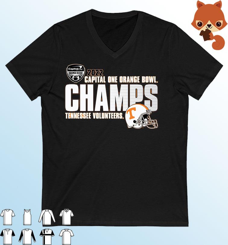Tennessee Volunteers Capital One Orange Bowl Champions 2022 Shirt
