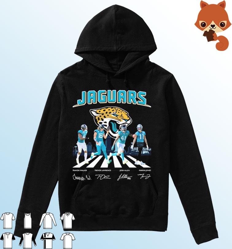 The Jaguars Team Abbey Road Signatures Shirt Hoodie