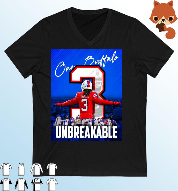 Unbreakable Damar Hamlin One Buffalo Bills shirt