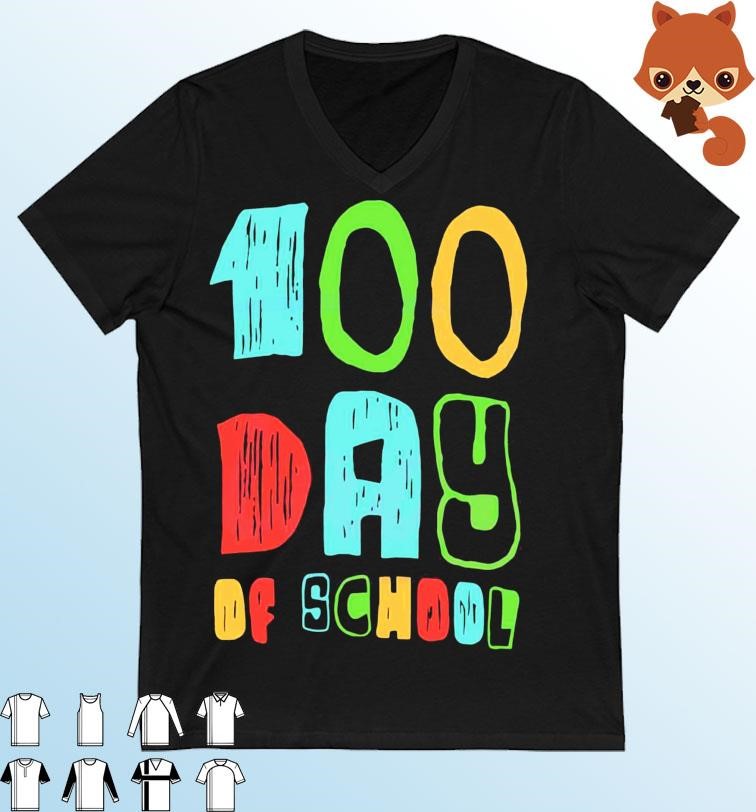 100 Day Of School For Teacher Shirt