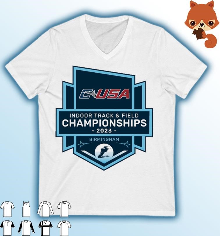 2023 C-USA Indoor Track & Field Championship Logo Shirt