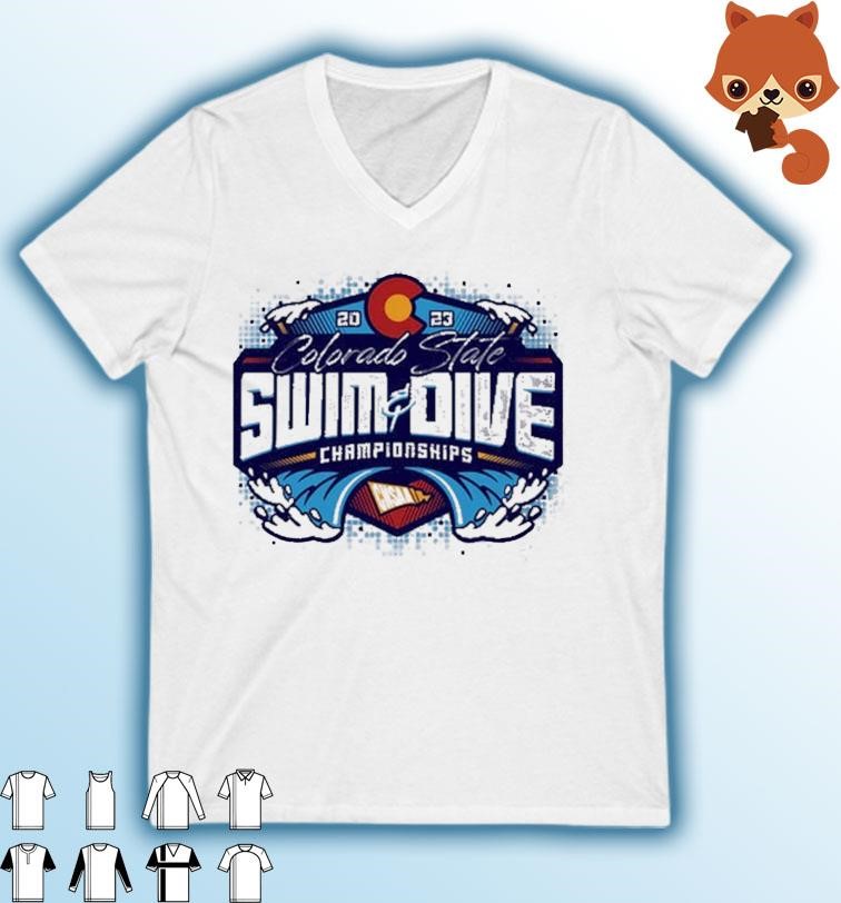 2023 CHSAA State Championship Girls Swim & Dive Shirt