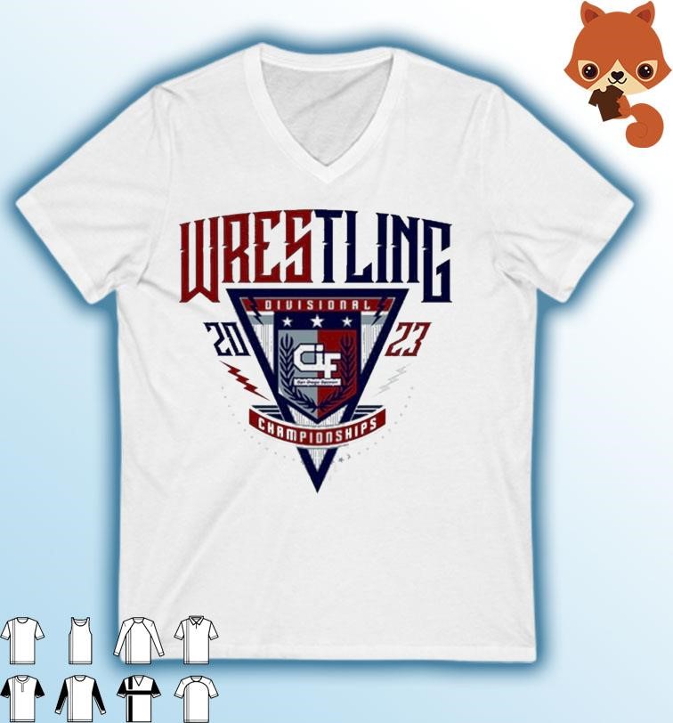 2023 CIF-SDS Championship Boys Wrestling Shirt