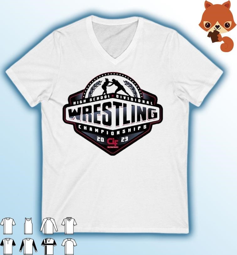 2023 CIF-SDS Championship Girls Wrestling Shirt