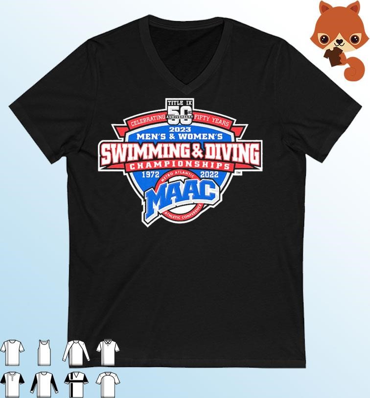 2023 MAAC Men's And Women's Swimming and Diving Championship Shirt