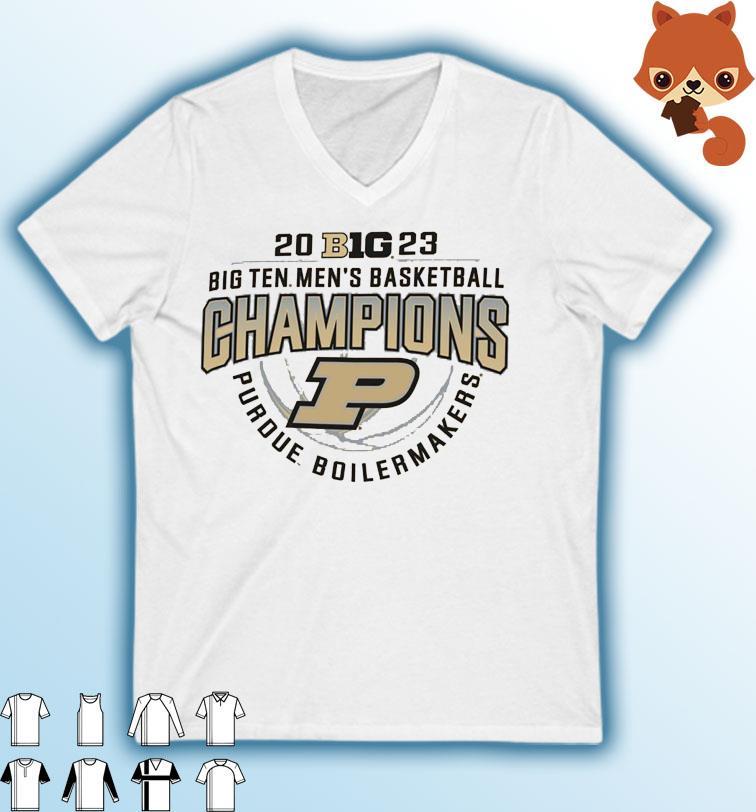 2023 Big Ten Men's Basketball Champions Purdue Boilermakers shirt