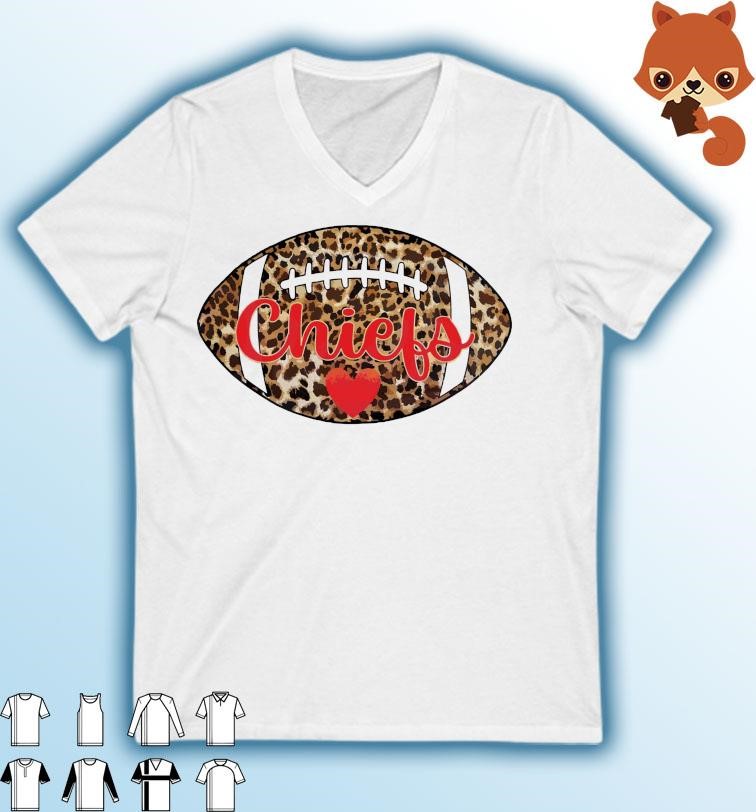 Chiefs Leopard Footbal Shirt