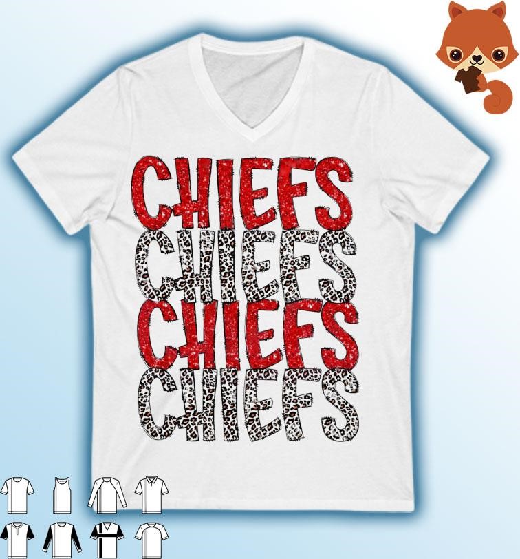 Chiefs Leopard Pattern Shirt