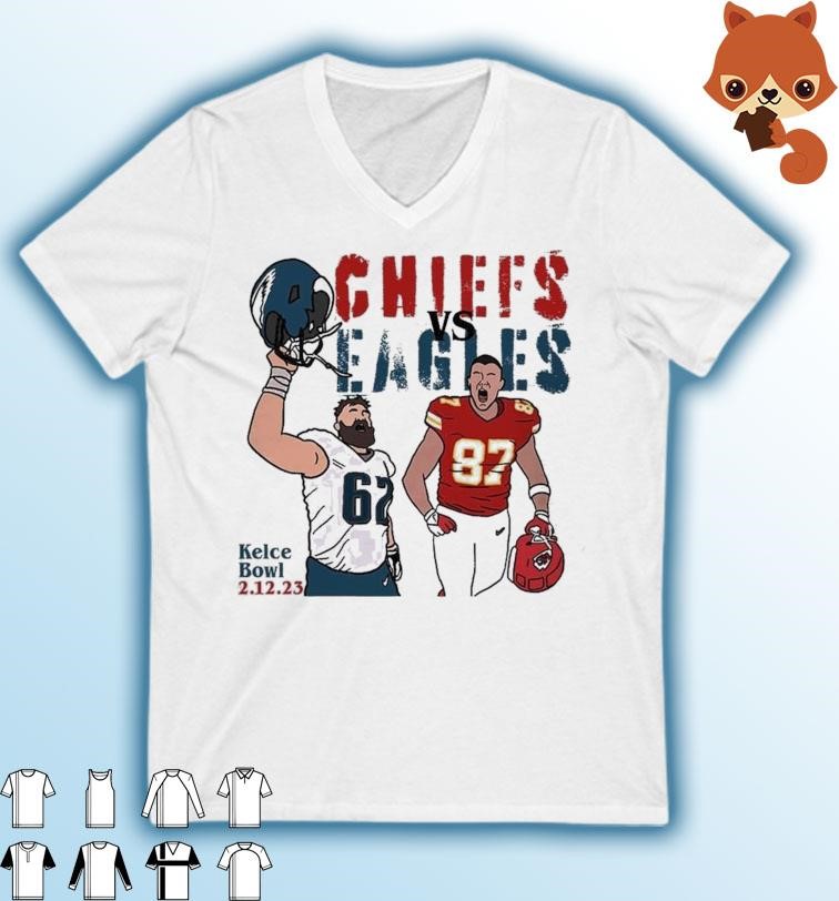 Chiefs Vs Eagles Kelce Bowl 2023 Shirt