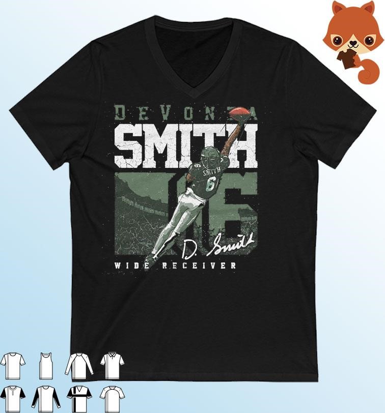 DeVonta Smith Philadelphia Eagles Catch Wide Receiver Signature Shirt