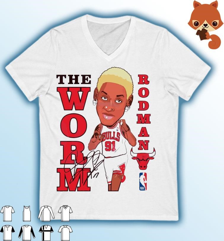 Dennis Rodman The Worm Shirt