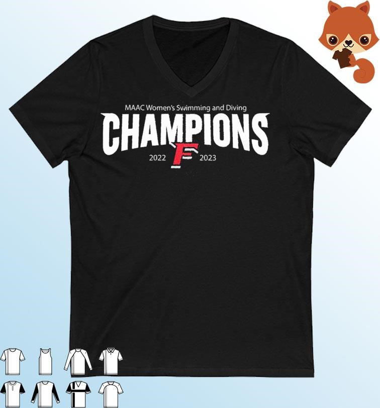 Fairfield Stags MAAC Women's Swimming and Diving Champions 2022-2023 Shirt
