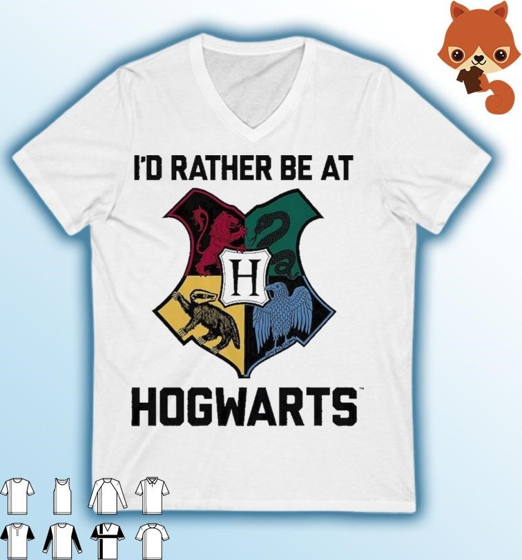 Harry Potter BIOWORLD Youth I'd Rather Be T-Shirt