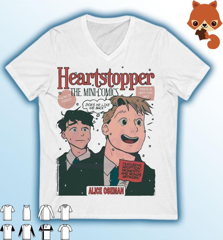 Heartstopper Mini Comic Shirt