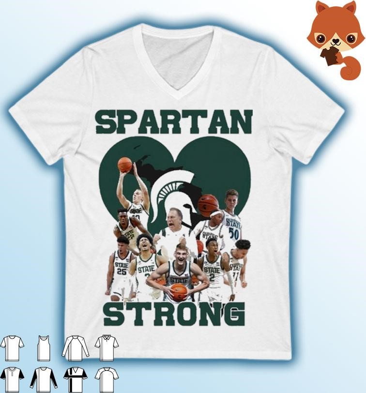 Indiana Basketball Team Spartan Strong Shirt