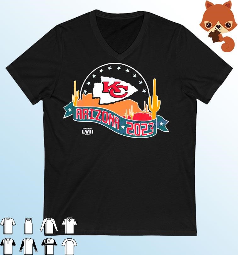 Kansas City Chiefs Arizona 2023 Super Bowl Lvii Shirt