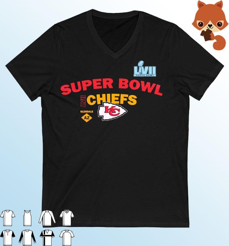 Kansas City Chiefs Super Bowl Lvii Team Logo Shirt