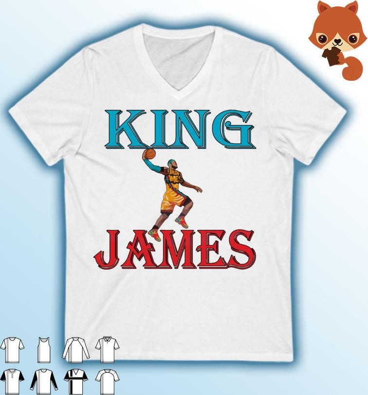 King James King Of Basketball Shirt