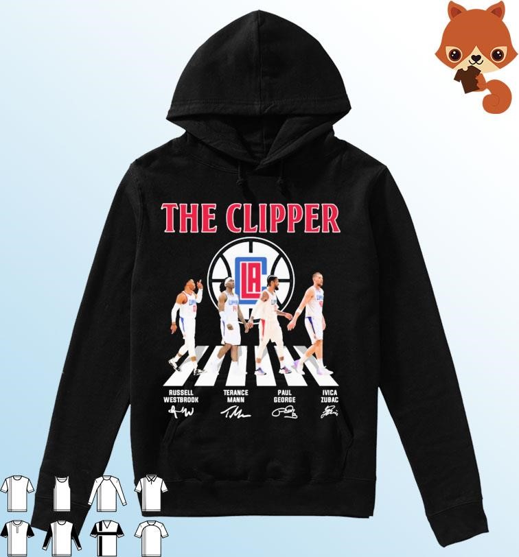 Los Angeles Clippers The Clipper Abbey Road Signatures Shirt Hoodie.jpg