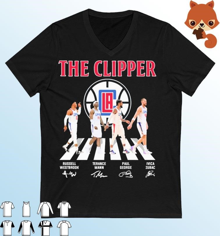 Los Angeles Clippers The Clipper Abbey Road Signatures Shirt