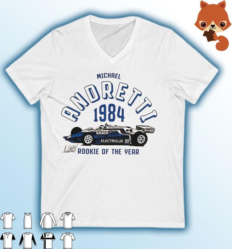 Michael Andretti 1984 Rookie Of The Year Shirt