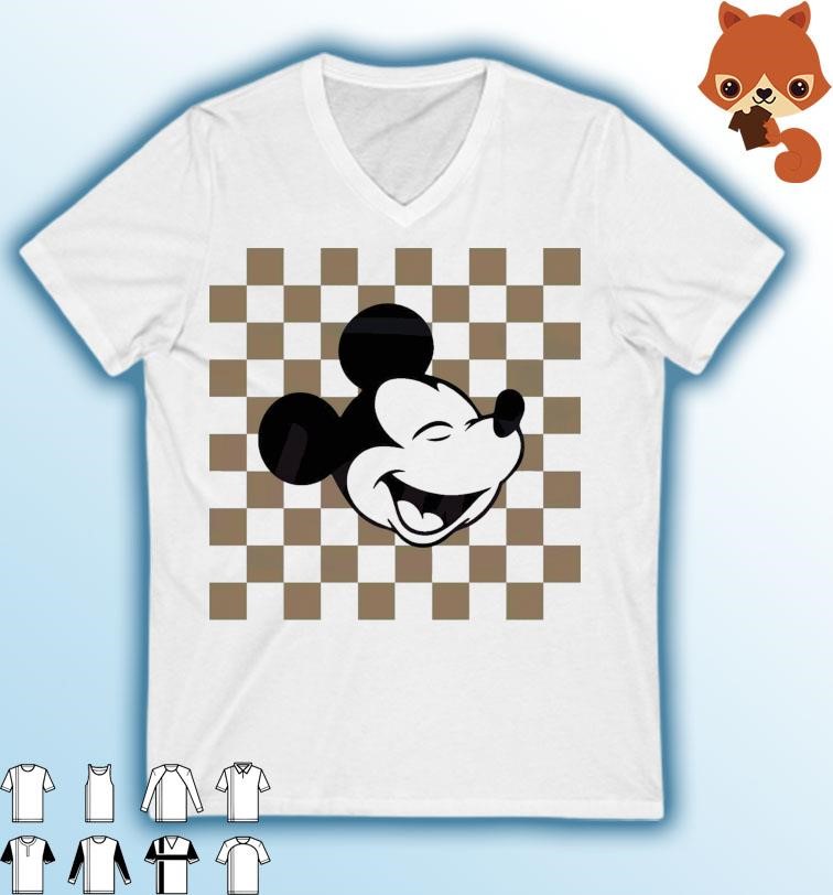 Mickey Checkered Disney Vintage Shirt