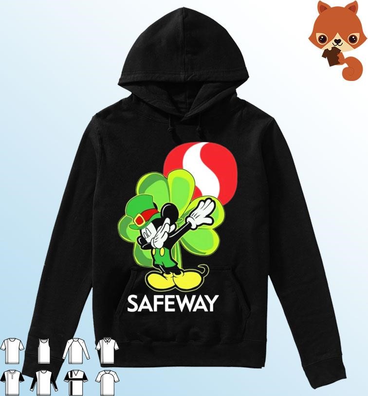 Mickey Mouse Dabbing Safeway Logo St Patricks Day Shirt Hoodie.jpg