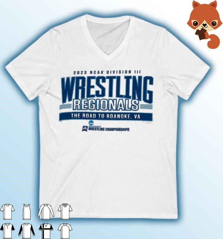 NCAA Division III Wrestling Regional 2023 The Road To Roanoke Shirt