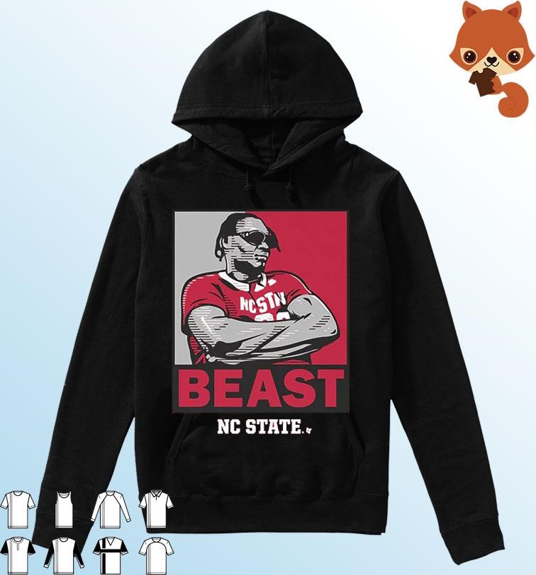 Nc State Basketball DJ Burns Beast Shades Shirt Hoodie.jpg
