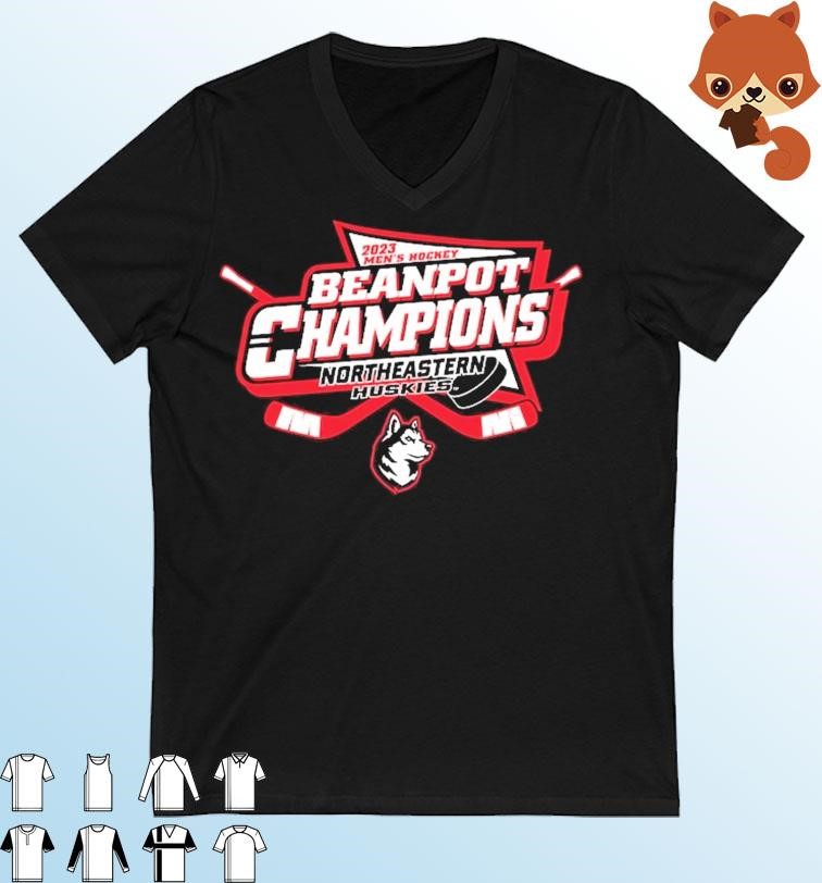 Northeastern Huskies 2023 Men's Hockey Beanpot Champions Shirt