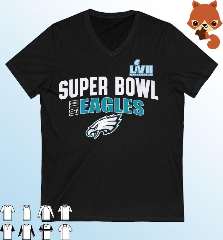 Philadelphia Eagles Super Bowl Lvii Team Logo Shirt