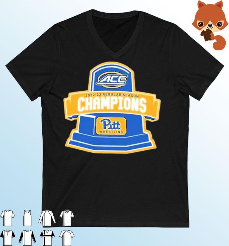 Pitt Wrestling 2023 ACC Regular Season Champions Shirt