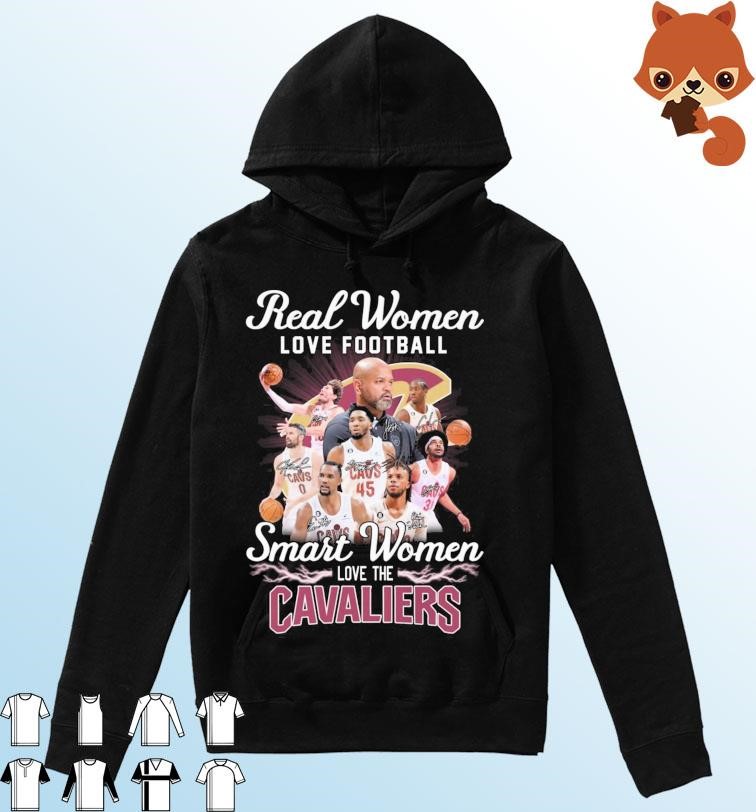 Real Women Love Basketball Smart Women Love The Cavaliers 2023 Signatures Shirt Hoodie.jpg