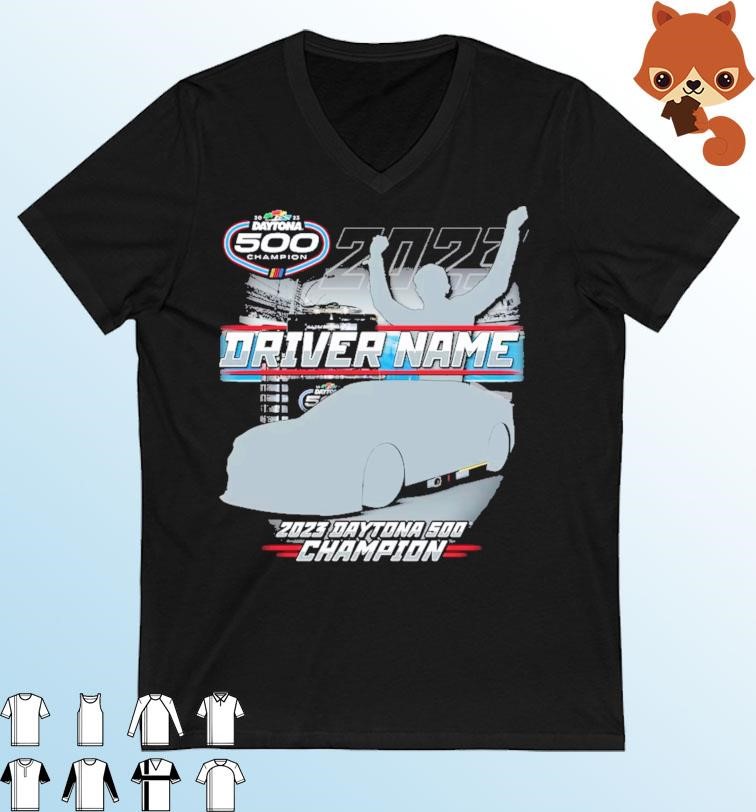 Ricky Stenhouse Jr. Checkered Flag 2023 Daytona 500 Past Champion Shirt