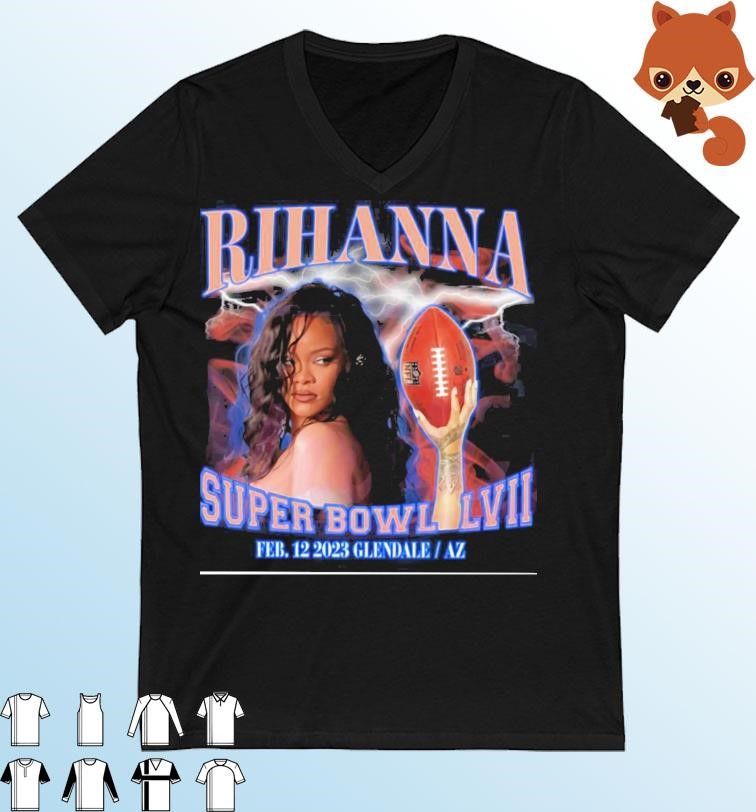 Rihanna Football Super Bowl 2023 American Football Shirt