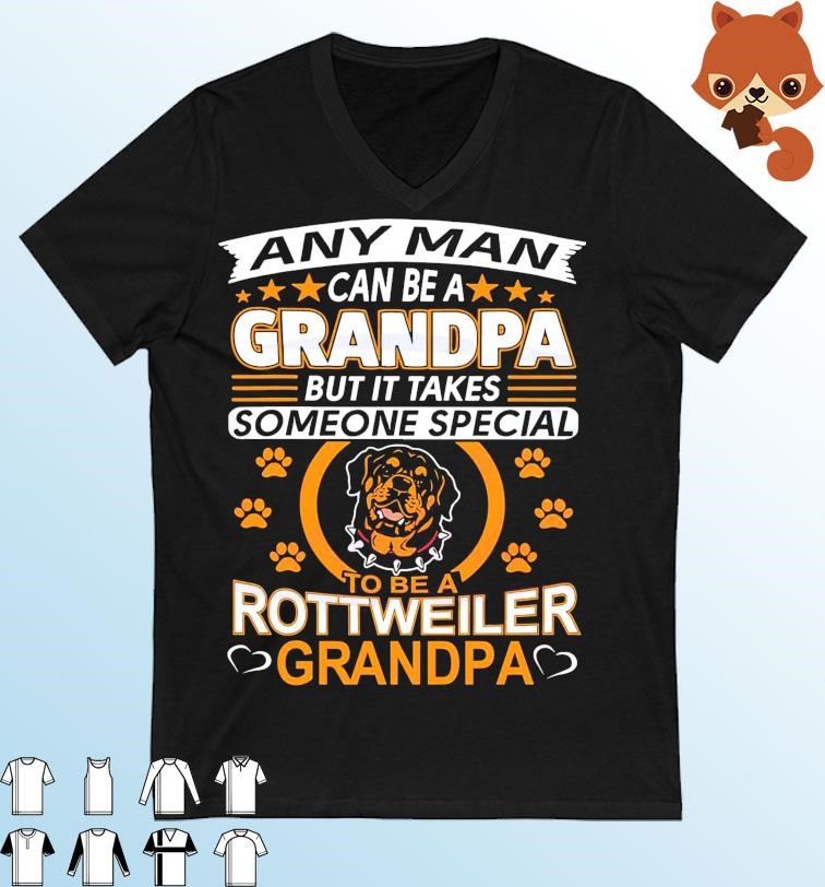 Rottweiler Grandpa Shirt