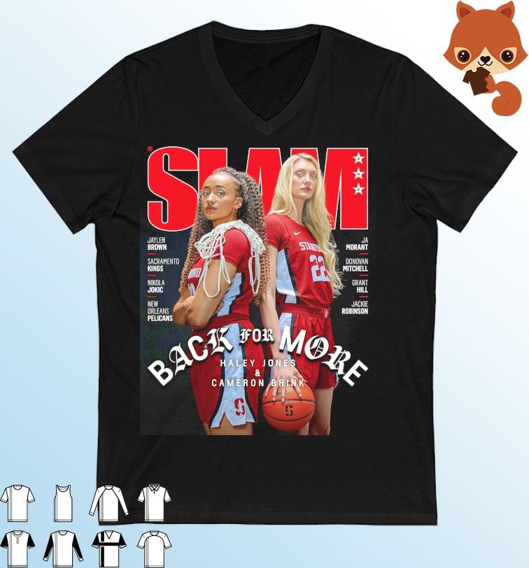 SLAM Black For More Haley Jones and Cameron Brink Shirt