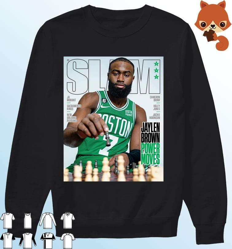 SLAM Boston Celtics Jaylen Brown Power Moves Shirt, hoodie, sweater, long  sleeve and tank top