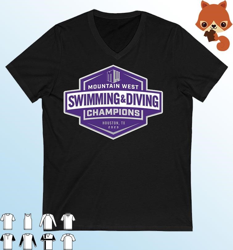 San Diego State Aztecs Mountain West Swimming & Diving Champions 2023 Shirt