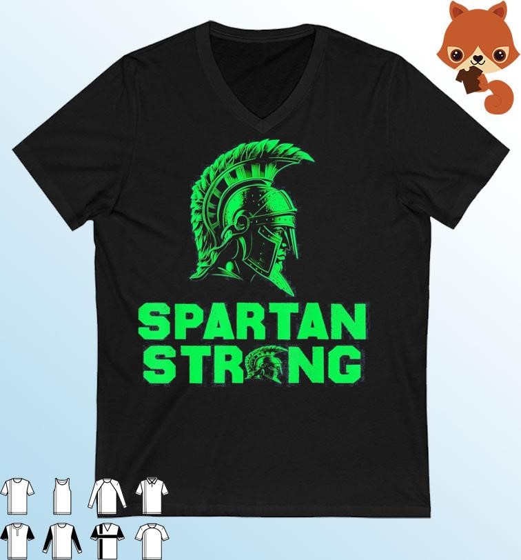 Spartan Strong Michigan State MSU Support T-Shirt