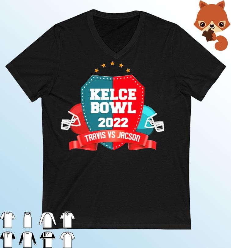 The Kelce Bowl 2022-2023 Travis vs Jason Kelce Shirt