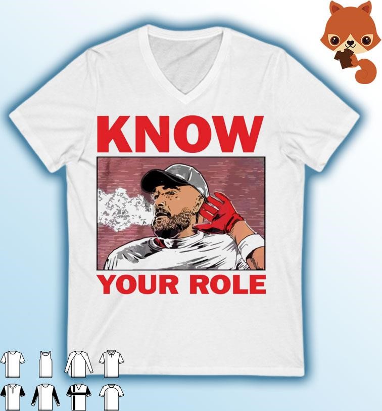 Travis Kelce Kansas City Chiefs Know Your Role Shirt